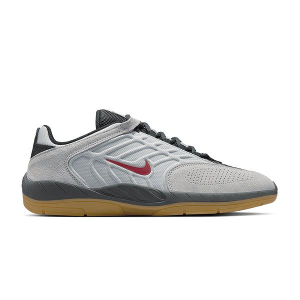 Nike Sb Vertebrae - Light Smoke Grey / Dark Team Red